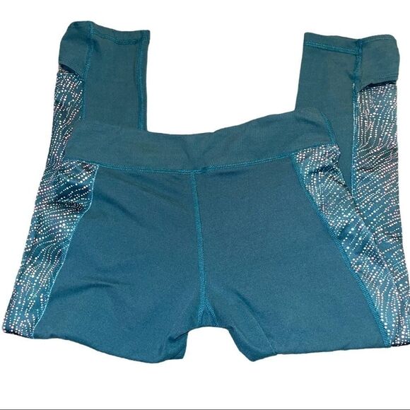 ‎4/$25 - New Balance Teal Workout Leggings - Picture 5 of 5